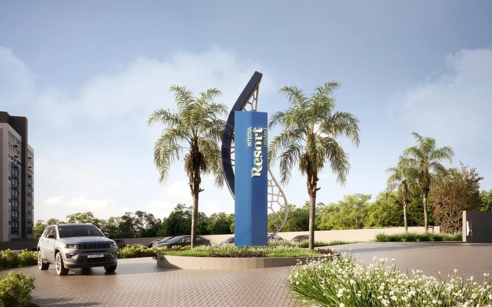 Portaria e acesso de veículos — Resort Integra Urbano