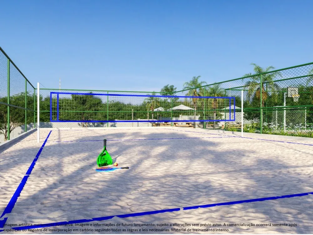 Quadra de areia — Residencial Porto Fino