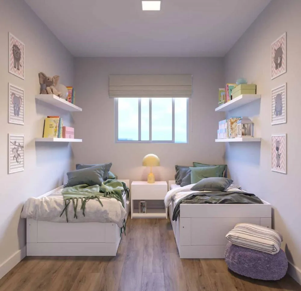 Dormitório infantil decorado — Residencial Paradise Village