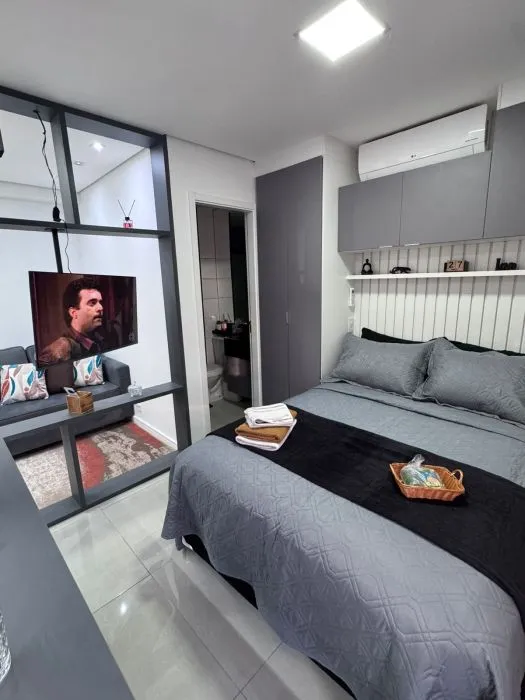 Cama de casal com divisória — Carménère