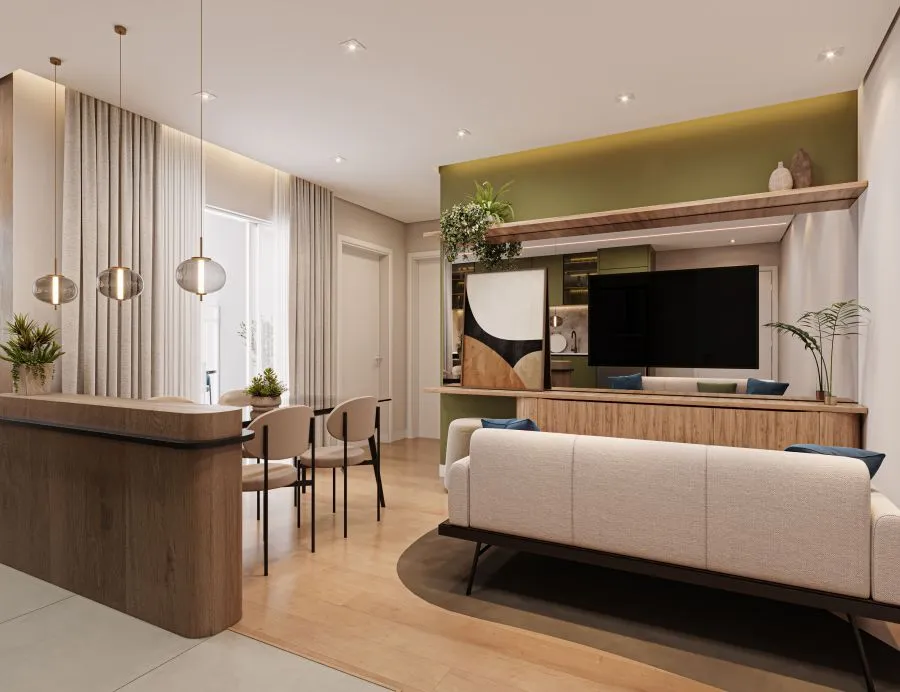 Living decorado — Sou Viver UP